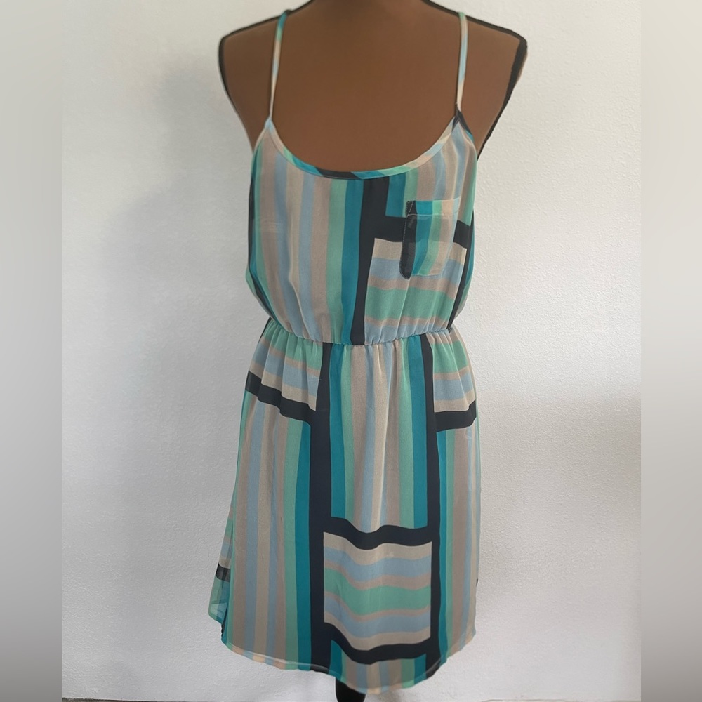 ROXY Scoop Neck Strappy Dress